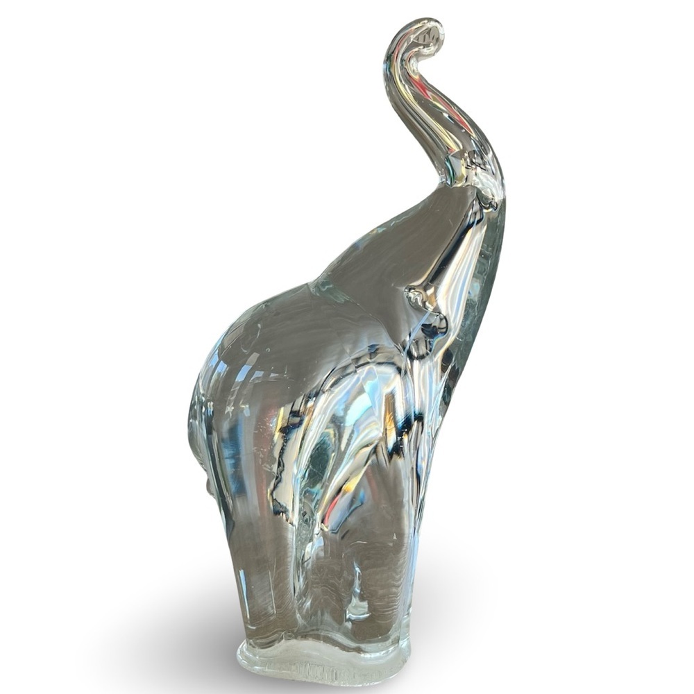 Swedish Crystal Elephant